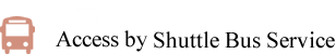 Access by Shuttle Bus Service